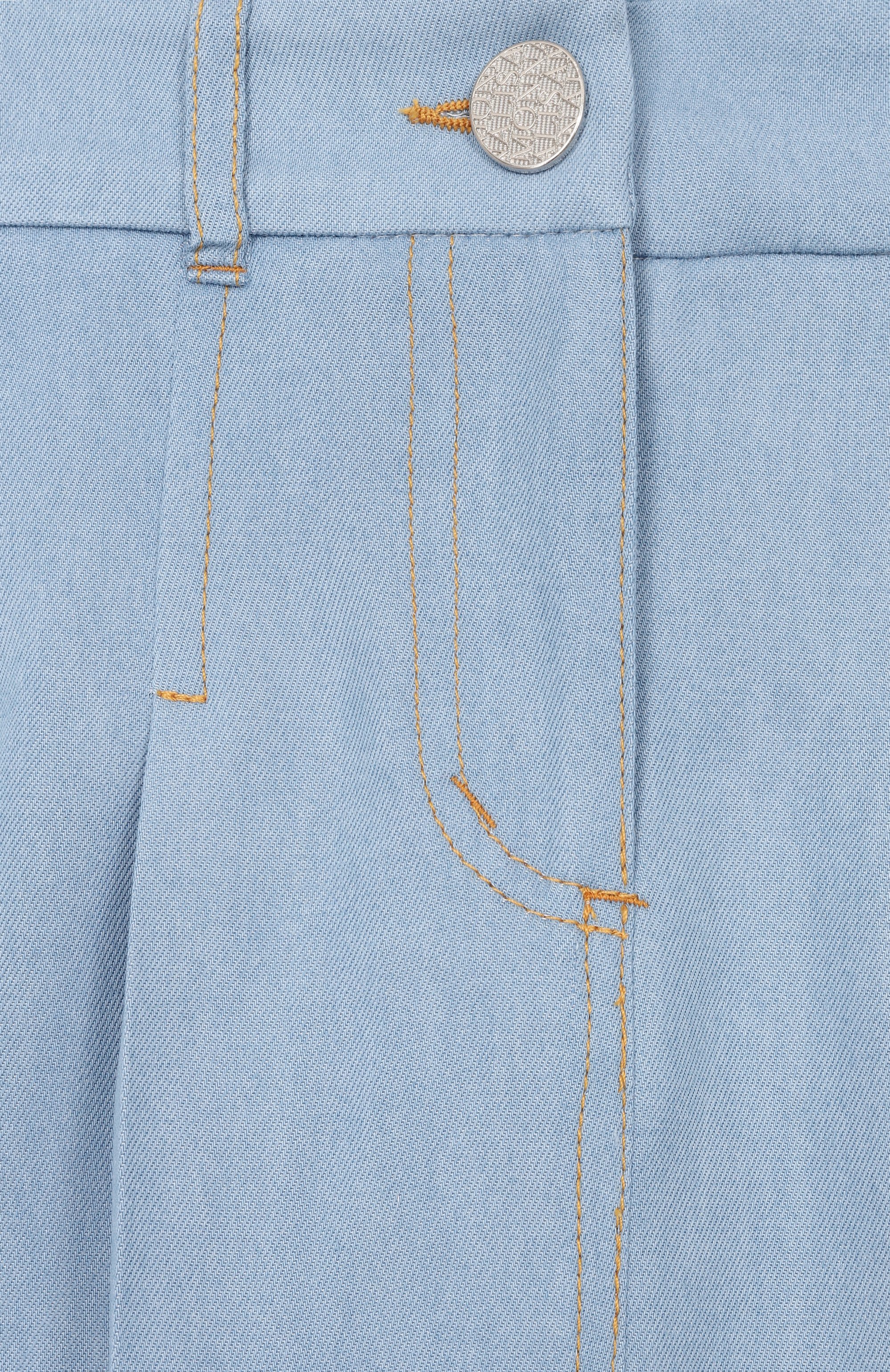 Джинсовая юбка MONNALISA, арт. 41G701, фото 3