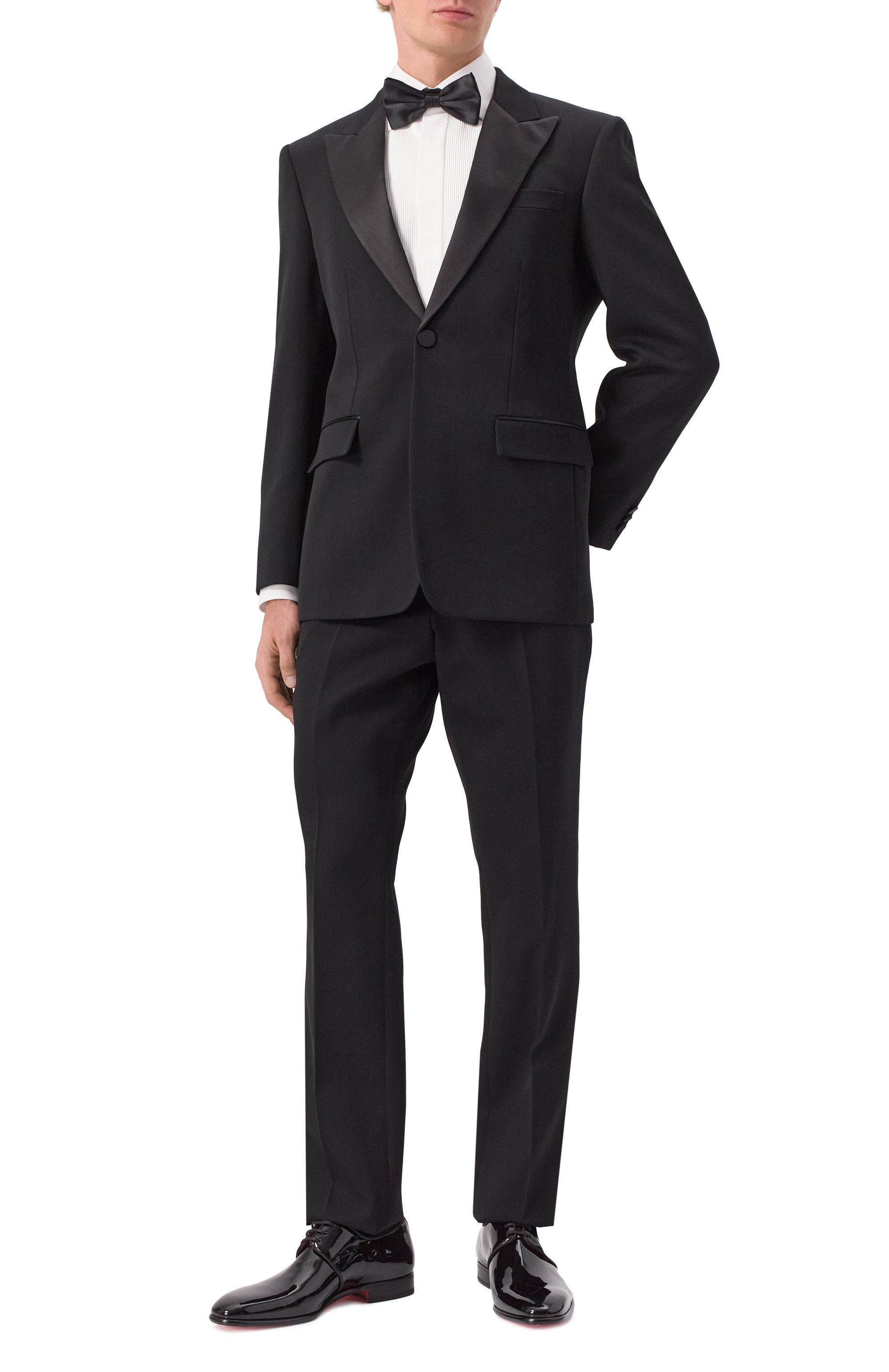 Шерстяной смокинг BURBERRY, арт. 8101114, фото 2