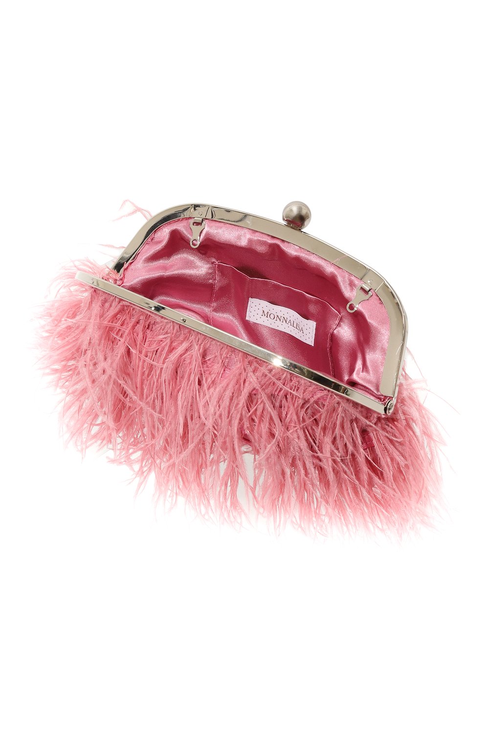 Сумка MONNALISA розового цвета по цене 36210 руб., арт. 77B001, фото 3 Сумка MONNALISA, арт. 77B001, фото 3