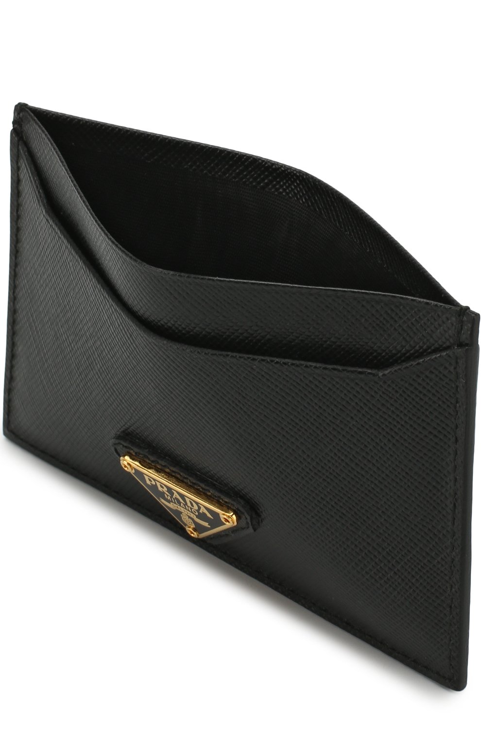 Кожаный кардхолдер с логотипом бренда PRADA, арт. 1M0208-QHH-F0002, фото 4