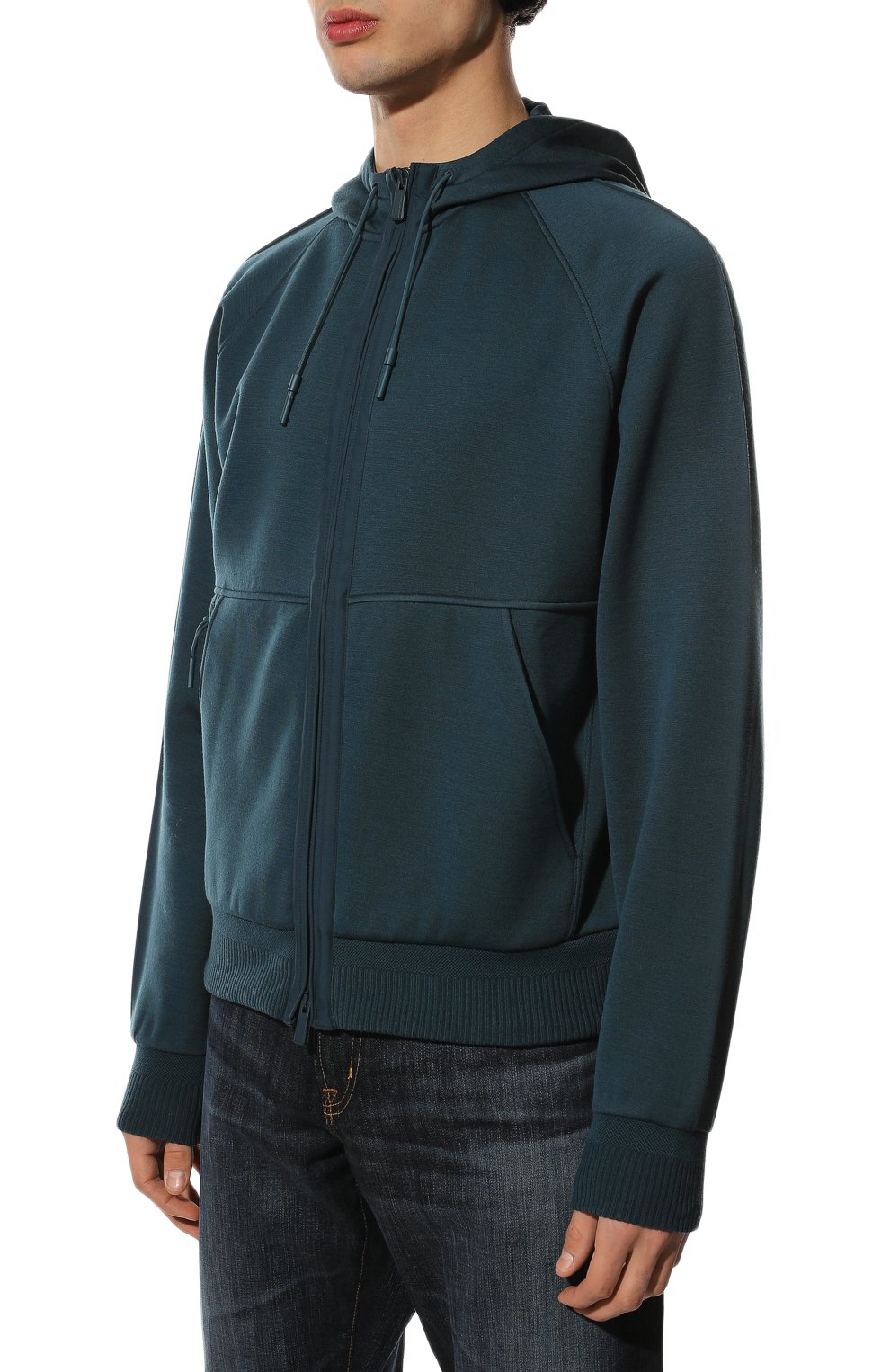 Толстовка из шерсти и хлопка ZEGNA, арт. UZ564/815, фото 3