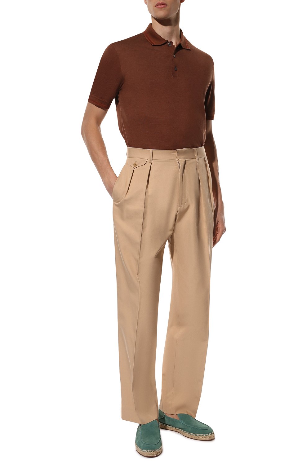 Замшевые эспадрильи seaside walk LORO PIANA, арт. FAI1665, фото 2