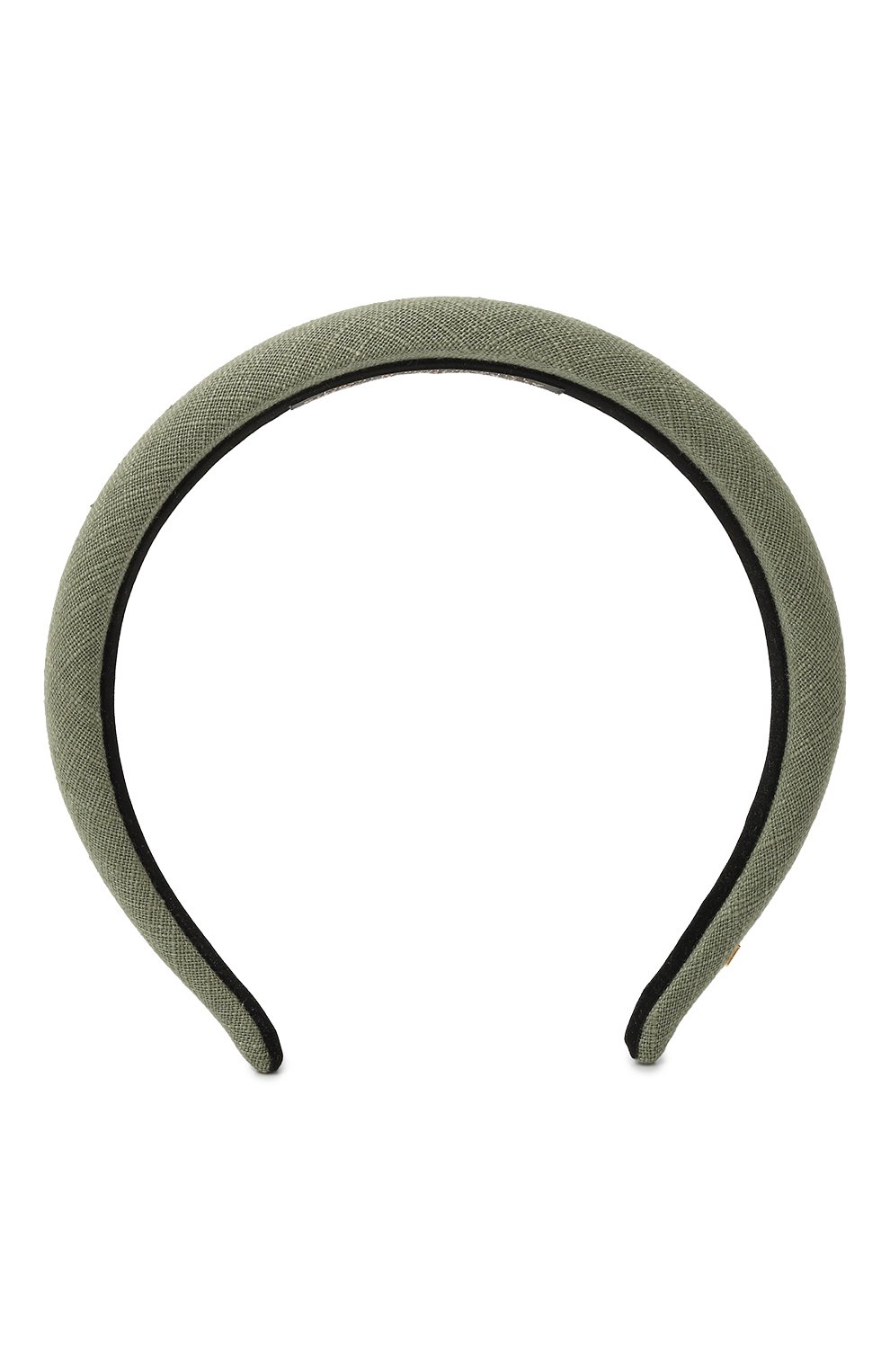 Ободок для волос ALEXANDRE DE PARIS светло-зеленого цвета по цене 13340 руб., арт. THB25-1T-P24 K, фото 1 Ободок для волос ALEXANDRE DE PARIS, арт. THB25-1T-P24 K, фото 1