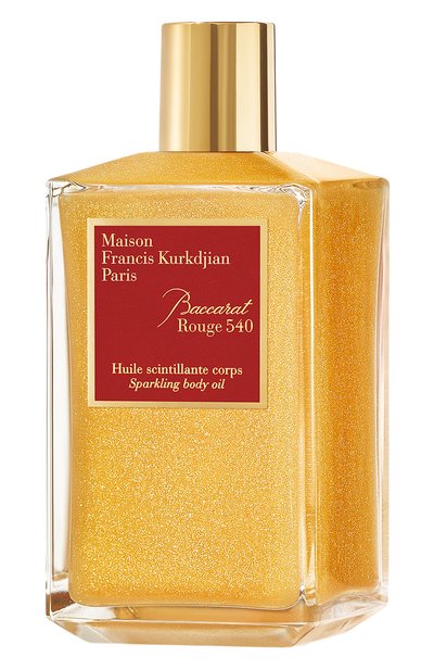Мерцающее масло для тела baccarat rouge 540 (200ml) MAISON FRANCIS KURKDJIAN, арт. RA971261, фото 3