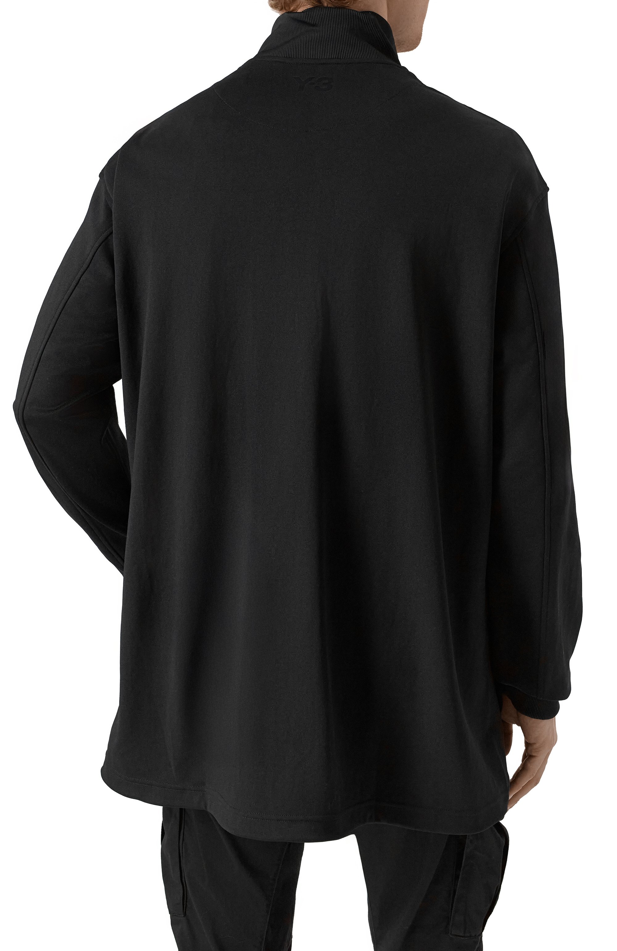 Толстовка Y-3 черного цвета по цене 32950 руб., арт. JN4989, фото 4 Толстовка Y-3, арт. JN4989, фото 4