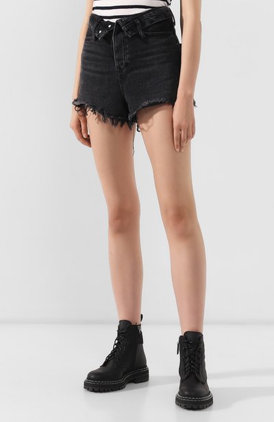 Джинсовые шорты ALEXANDER WANG, арт. 4DC2194542, фото 3