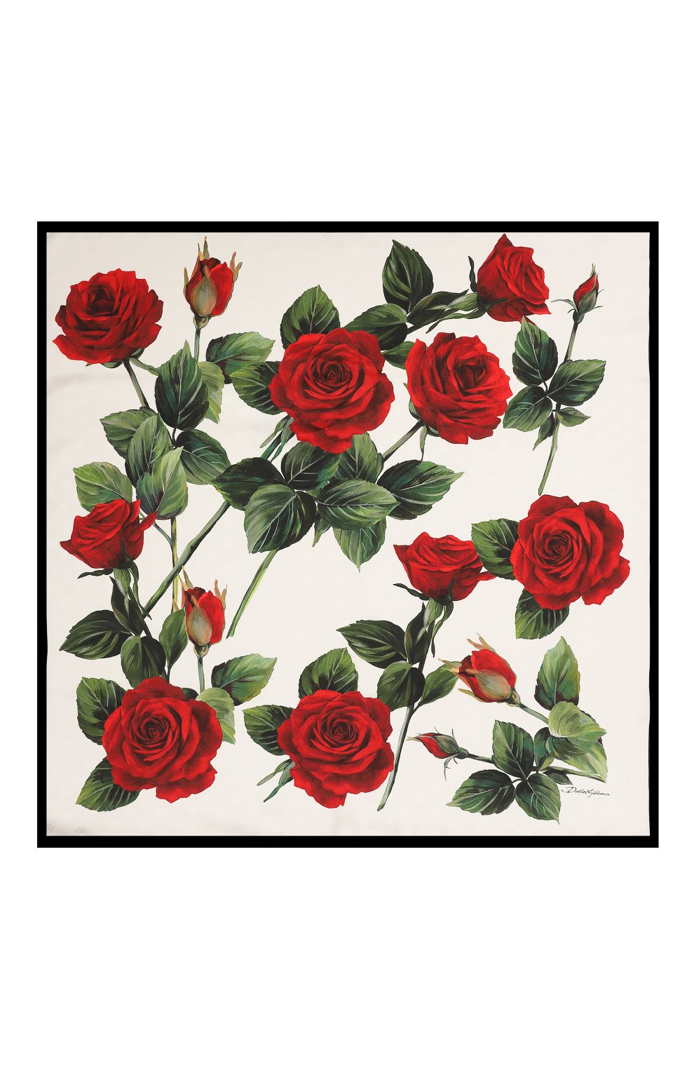 Шелковый платок DOLCE & GABBANA, арт. FN113R/GDCQL, фото 4