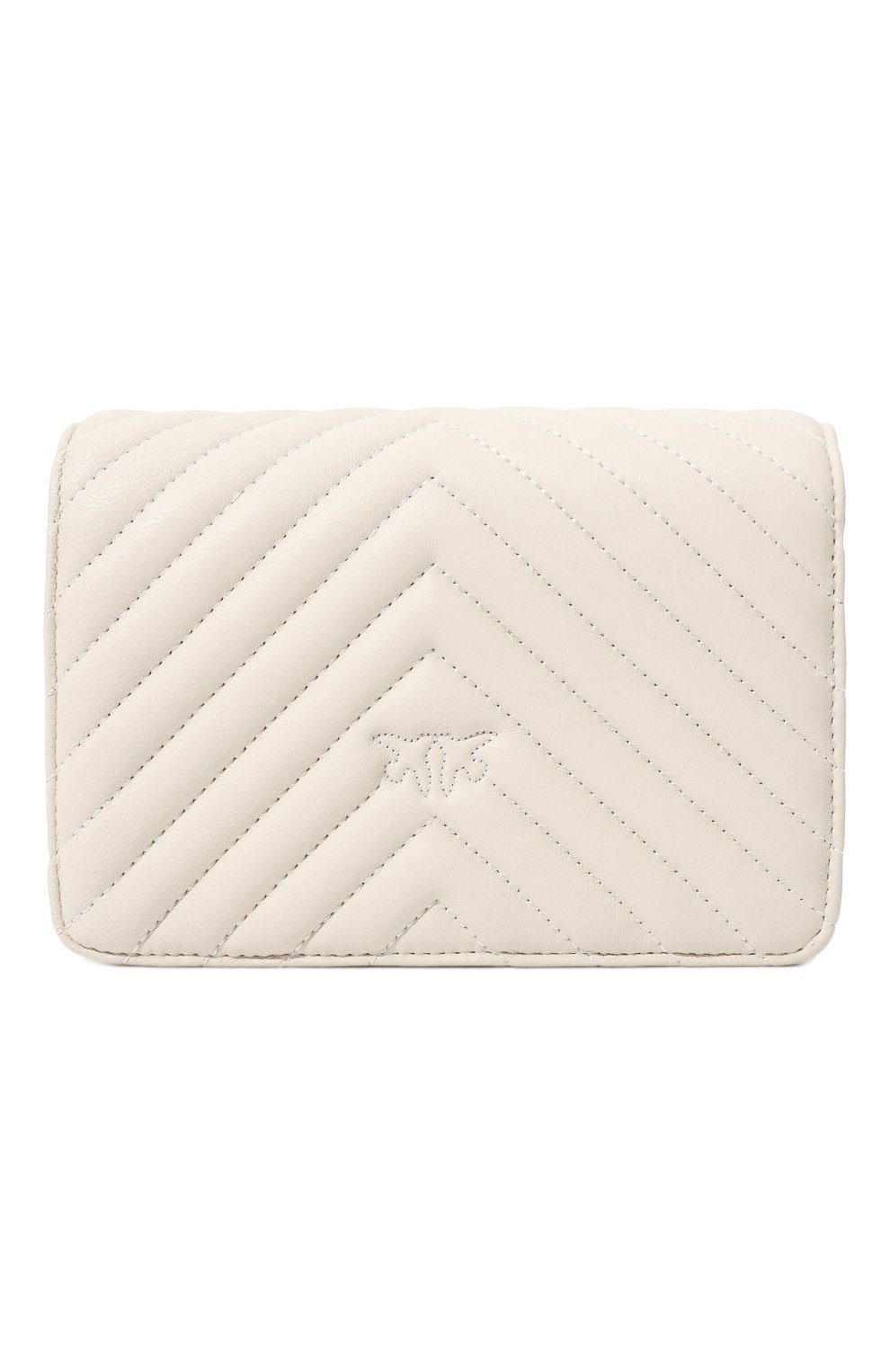 Сумка love click mini PINKO кремового цвета по цене 50240 руб., арт. 100067/A0VM, фото 6 Сумка love click mini PINKO, арт. 100067/A0VM, фото 6