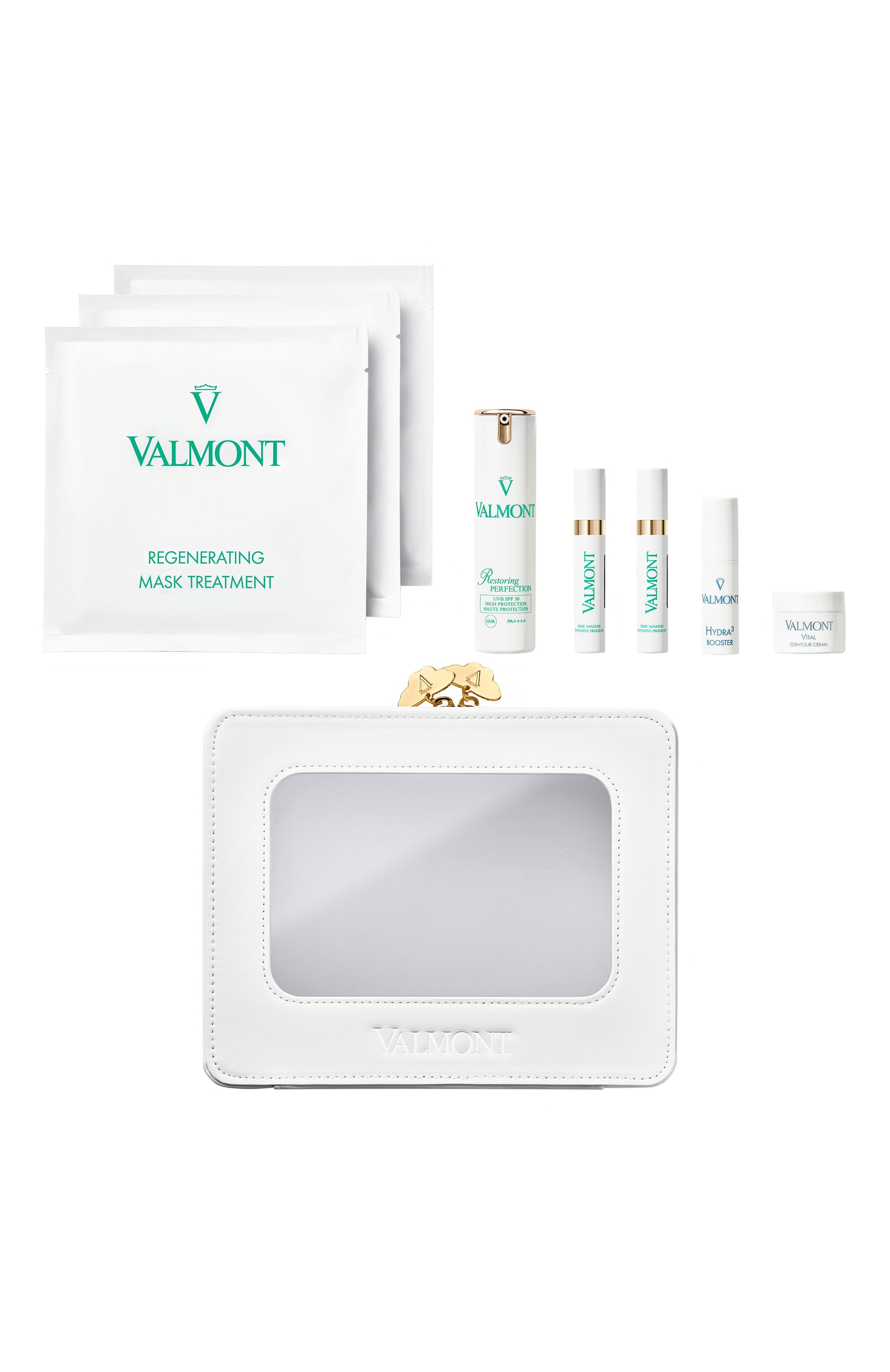 Лимитированный набор «интенсивный уход valmont» (3x30g+2x3+5+10+15ml) VALMONT бесцветного цвета по цене 94180 руб., арт. 706177, фото 2 Лимитированный набор «интенсивный уход valmont» (3x30g+2x3+5+10+15ml) VALMONT, арт. 706177, фото 2
