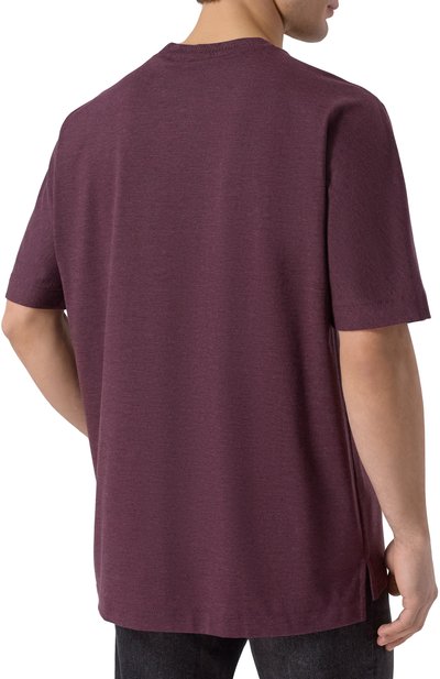 Футболка из лиоцелла и хлопка BOSS, арт. 50548962, фото 4