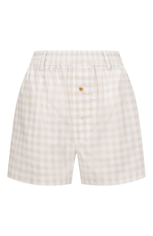 Хлопковые шорты Moschino A0329/0536 Бежевый A0329/0536