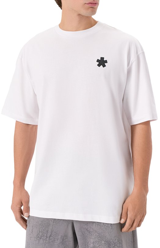 Хлопковая футболка Comme des Fuckdown CFABM01853 Белый  CFABM01853 Фото 3