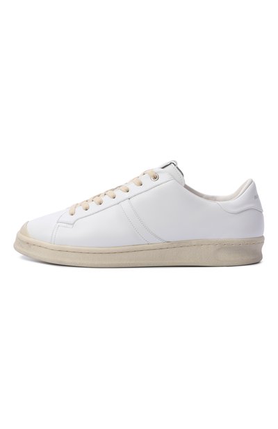 Кожаные кеды JIL SANDER белого цвета по цене 95700 руб., арт. J33WS0055/P7823, фото 3 Кожаные кеды JIL SANDER, арт. J33WS0055/P7823, фото 3