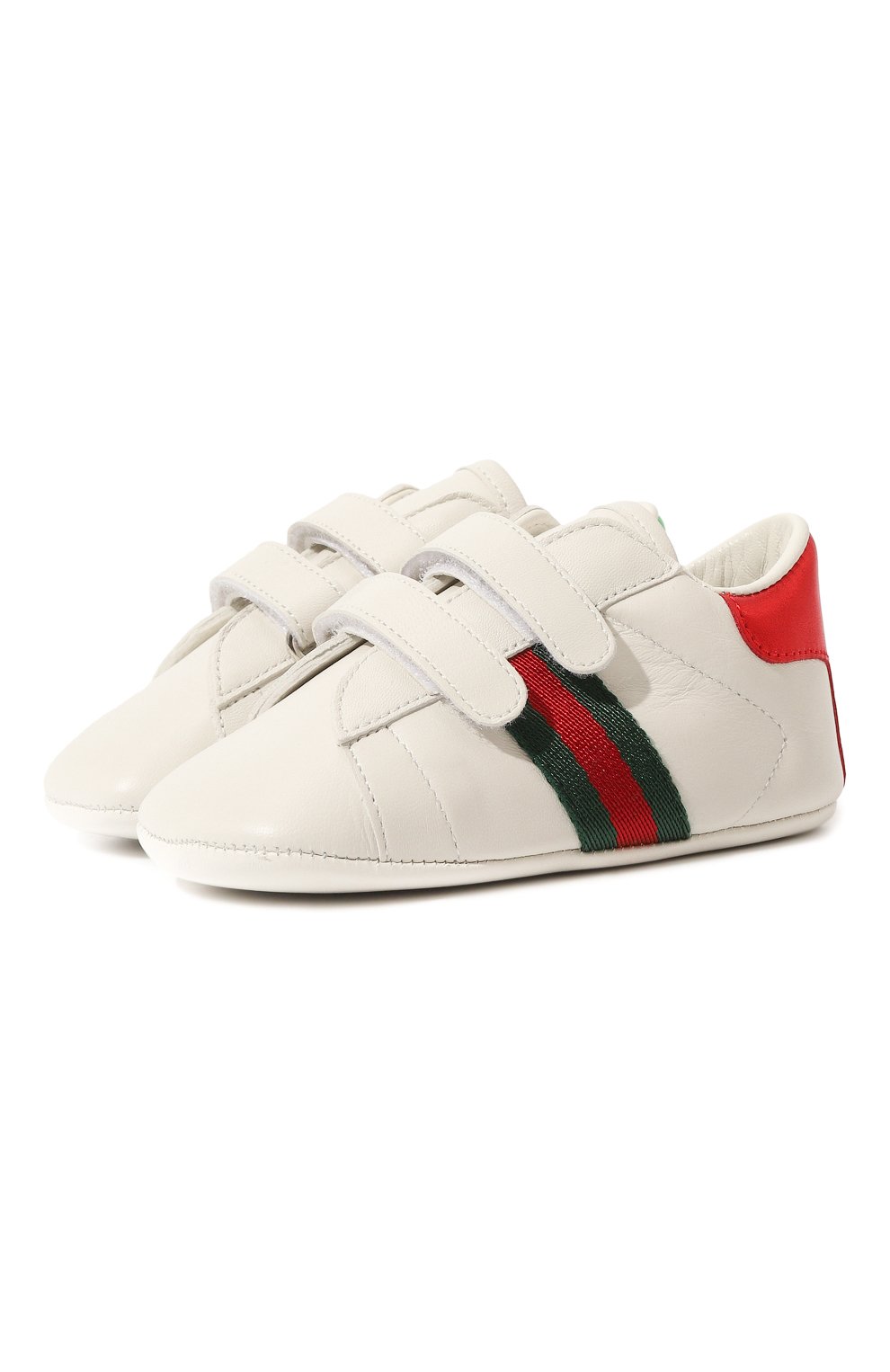 Кожаные пинетки GUCCI, арт. 500852 BKPT0, фото 1