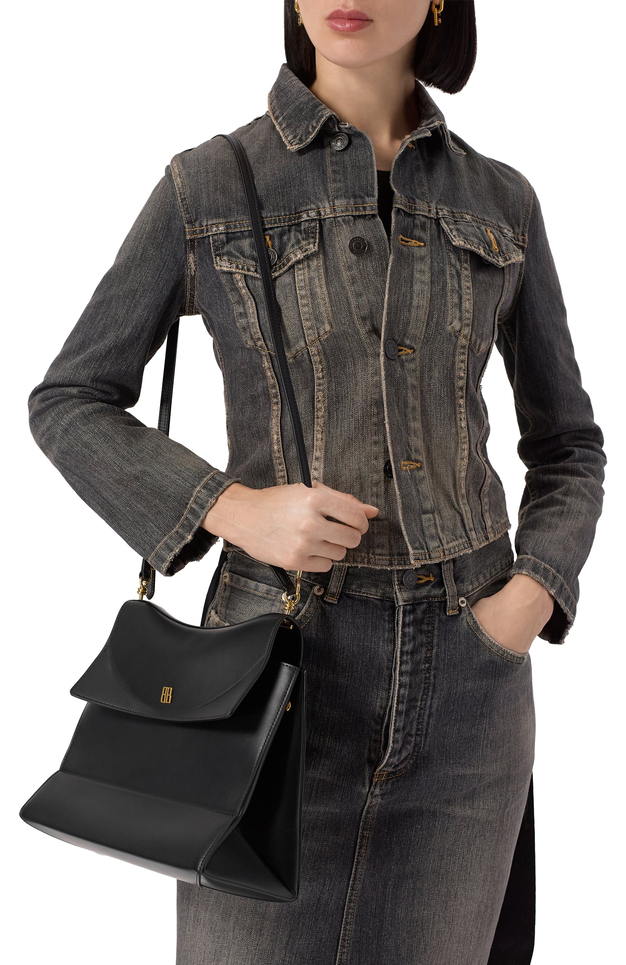 Сумка nano handbag medium BALENCIAGA, арт. 829293/2ABTZ, фото 2