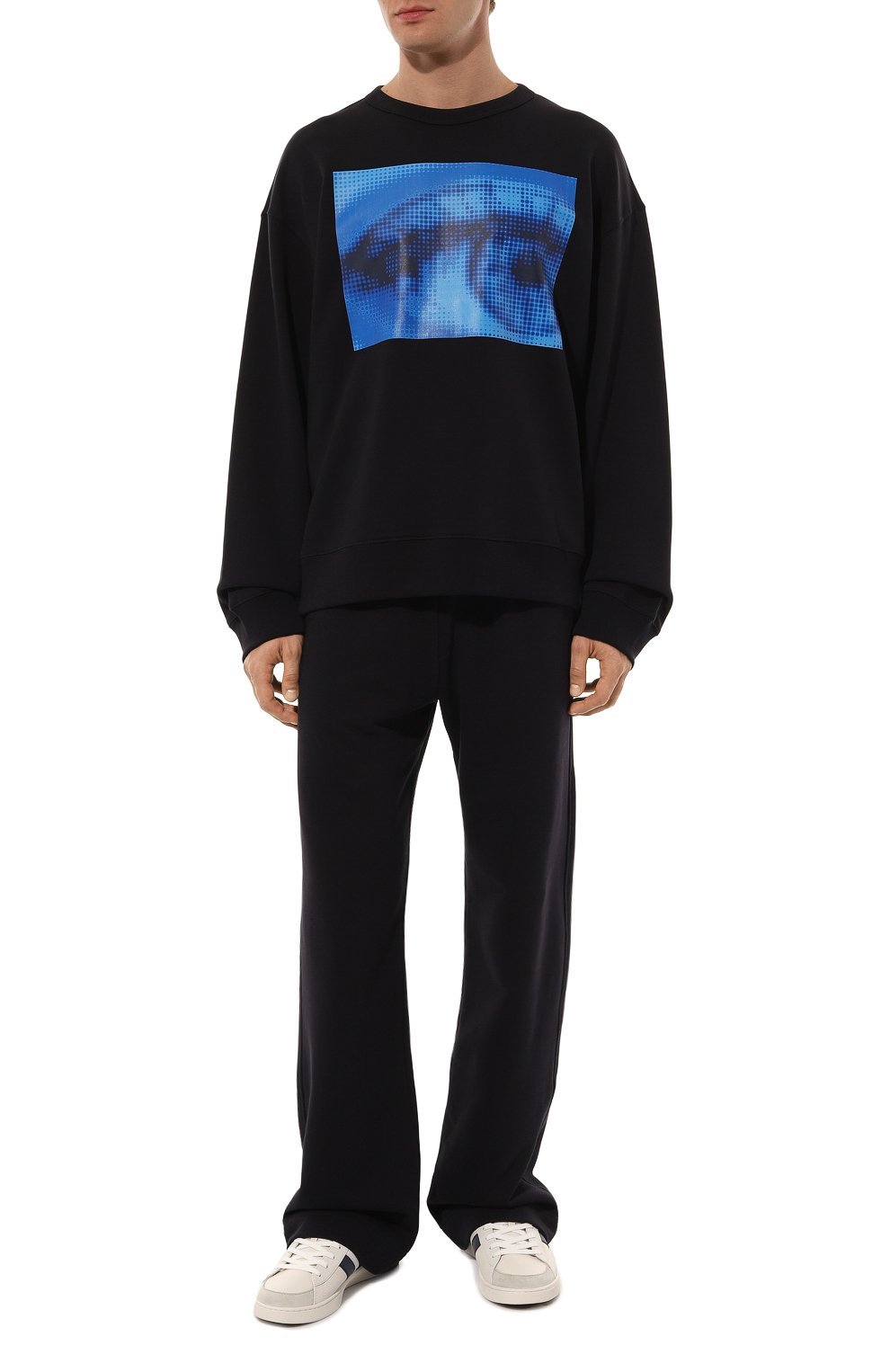 Хлопковый свитшот DRIES VAN NOTEN, арт. 242-021166-9610, фото 2