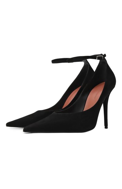 Женские замшевые туфли anok 105 AMINA MUADDI, арт. AN0K PUMP 105