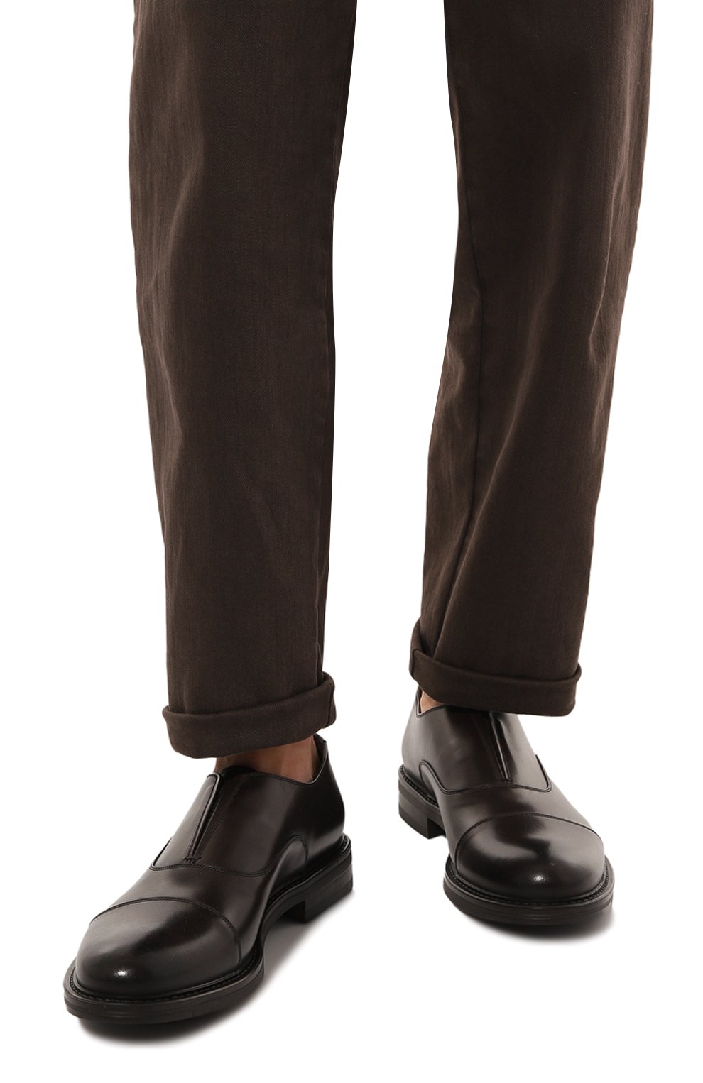 Кожаные оксфорды W.GIBBS, арт. 3169028/VIT.P0MBIER0, фото 3