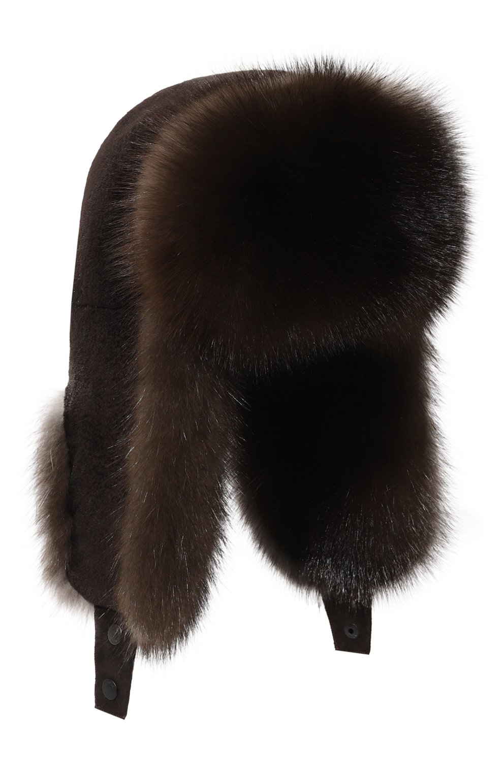 Шапка-ушанка из меха норки и соболя VICTORIA KUSENKOVA, арт. 330213583235, фото 1