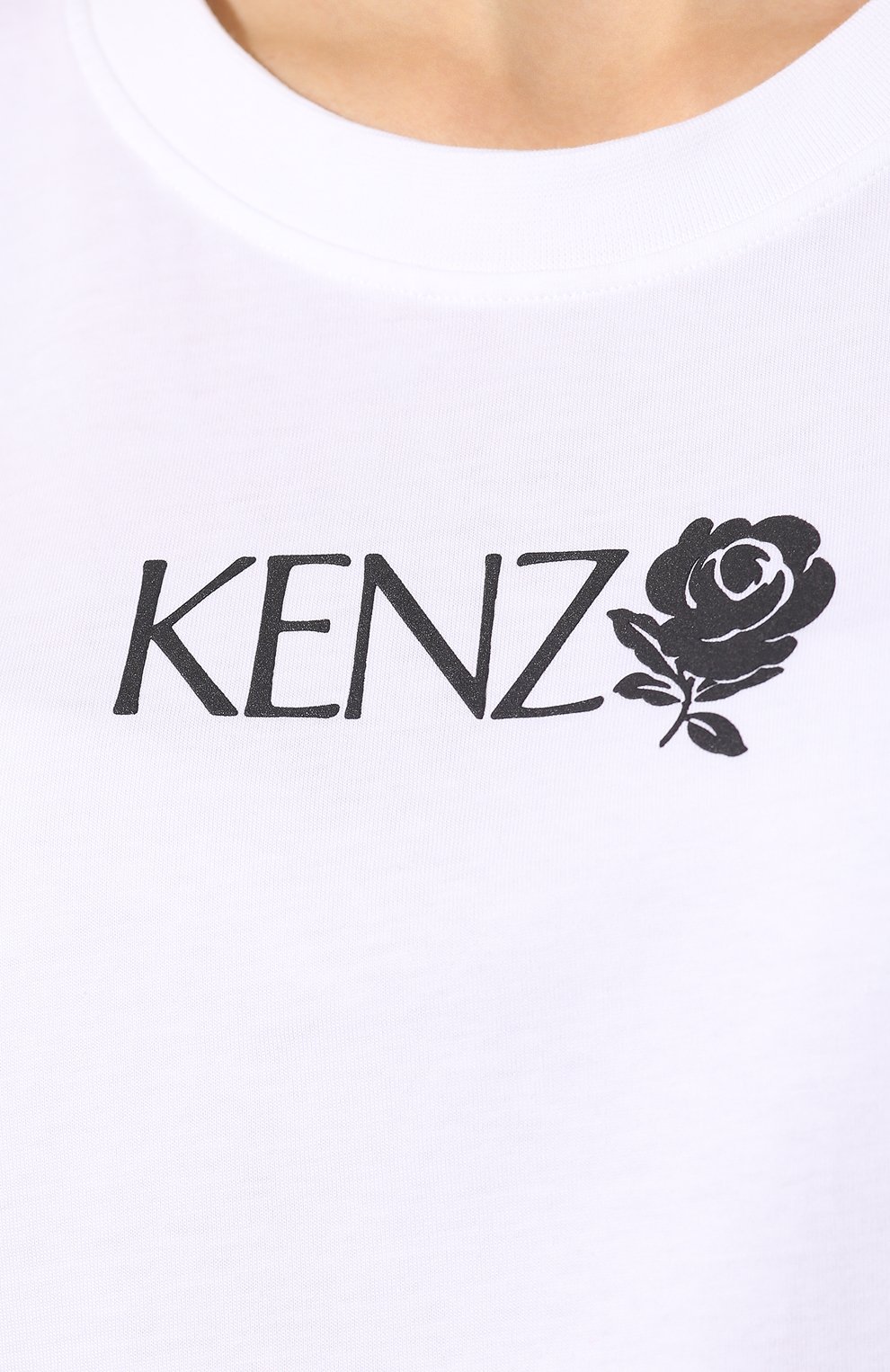 Хлопковая футболка KENZO, арт. 2TS786987, фото 5
