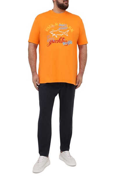 Хлопковые брюки EDUARD DRESSLER, арт. 150138/51W09, фото 2