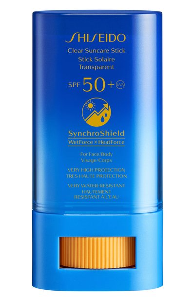 Женский прозрачный солнцезащитный стик spf50+ (20g) SHISEIDO, арт. 16980SH