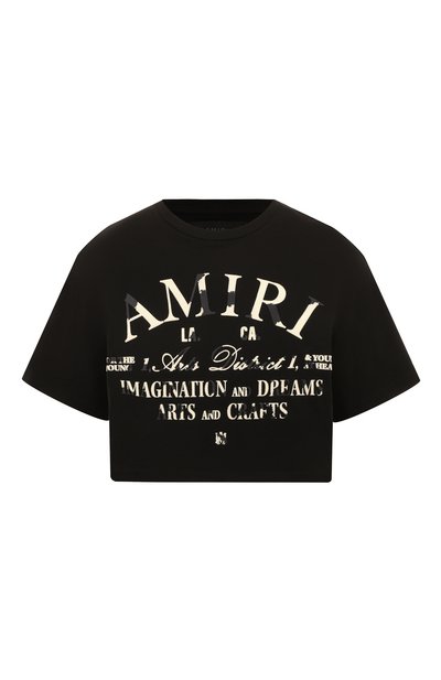 Женская хлопковая футболка AMIRI, арт. PS24WJT007