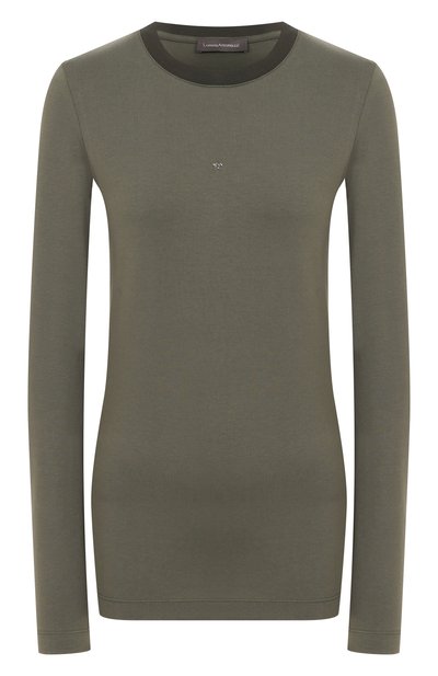 Женский хлопковый лонгслив LORENA ANTONIAZZI, арт. TS10A/4577