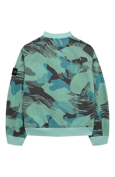 Хлопковый бомбер STONE ISLAND, арт. 801640921/3-4, фото 2
