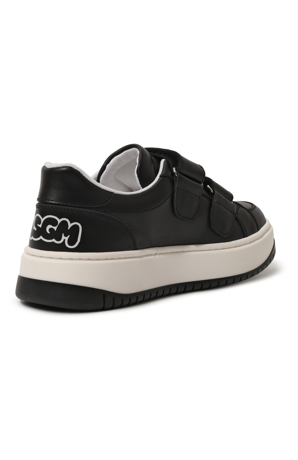 Кожаные кеды MSGM KIDS, арт. 79848/VAR2/36-40, фото 3