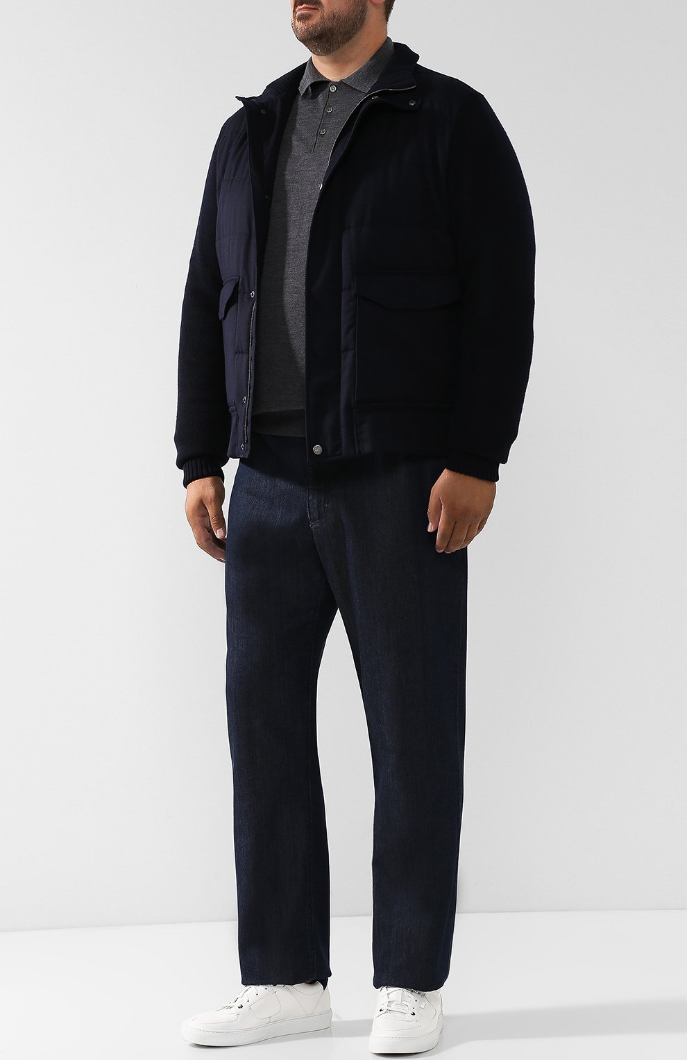 Шерстяное поло с длинными рукавами CANALI, арт. C0017/MK00077/60-64, фото 2