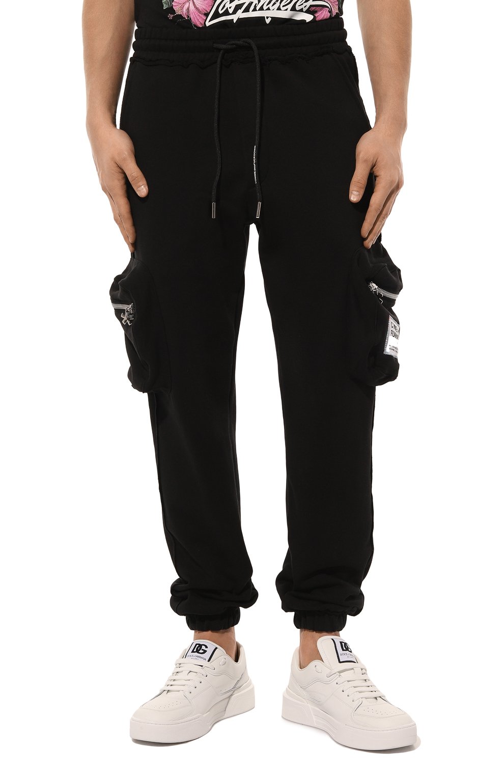 Хлопковые джоггеры COMME DES FUCKDOWN, арт. CDFU2130, фото 3