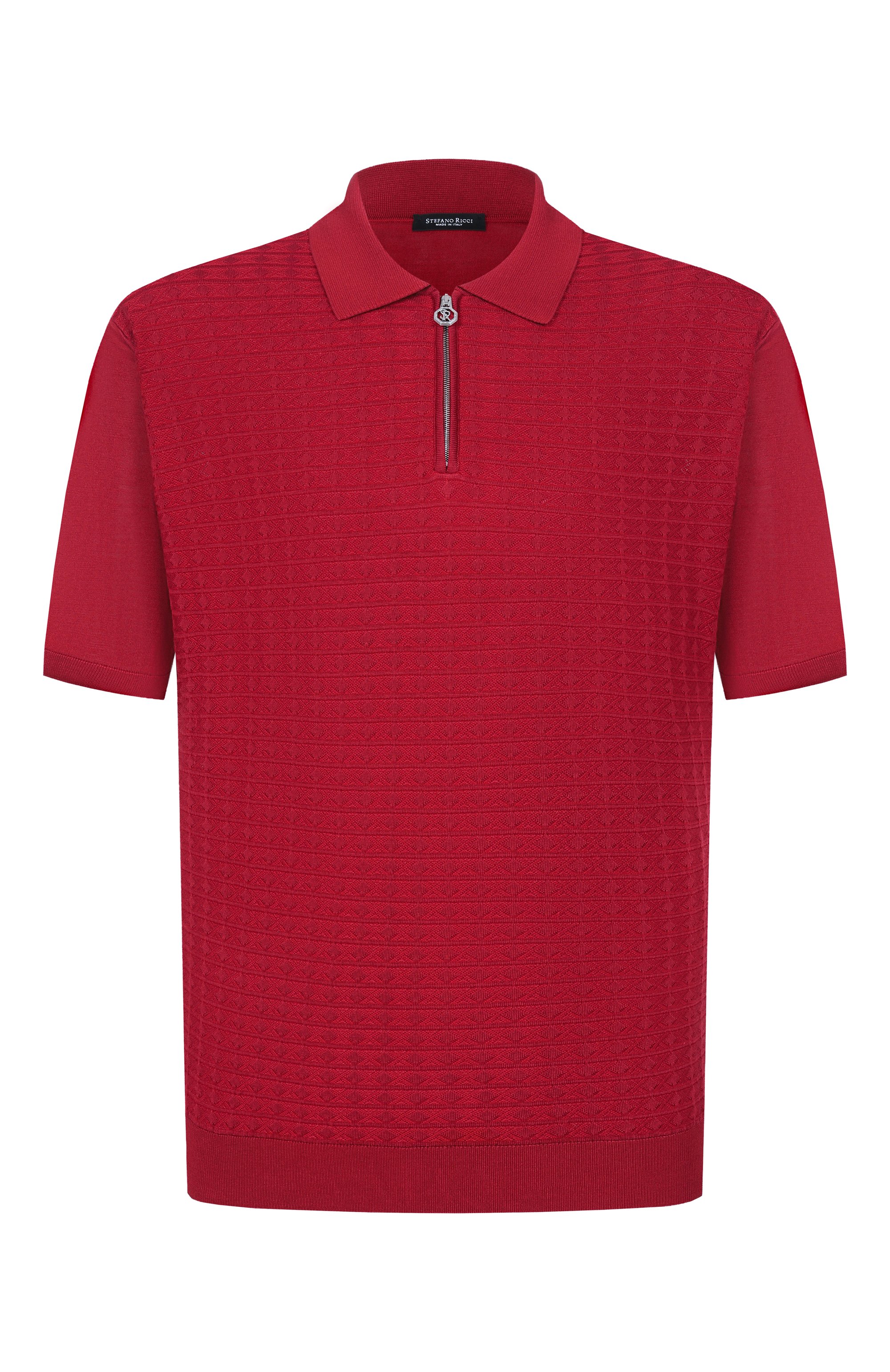 Поло из шелка и хлопка STEFANO RICCI, арт. K212038P31/F26194_001, фото 1