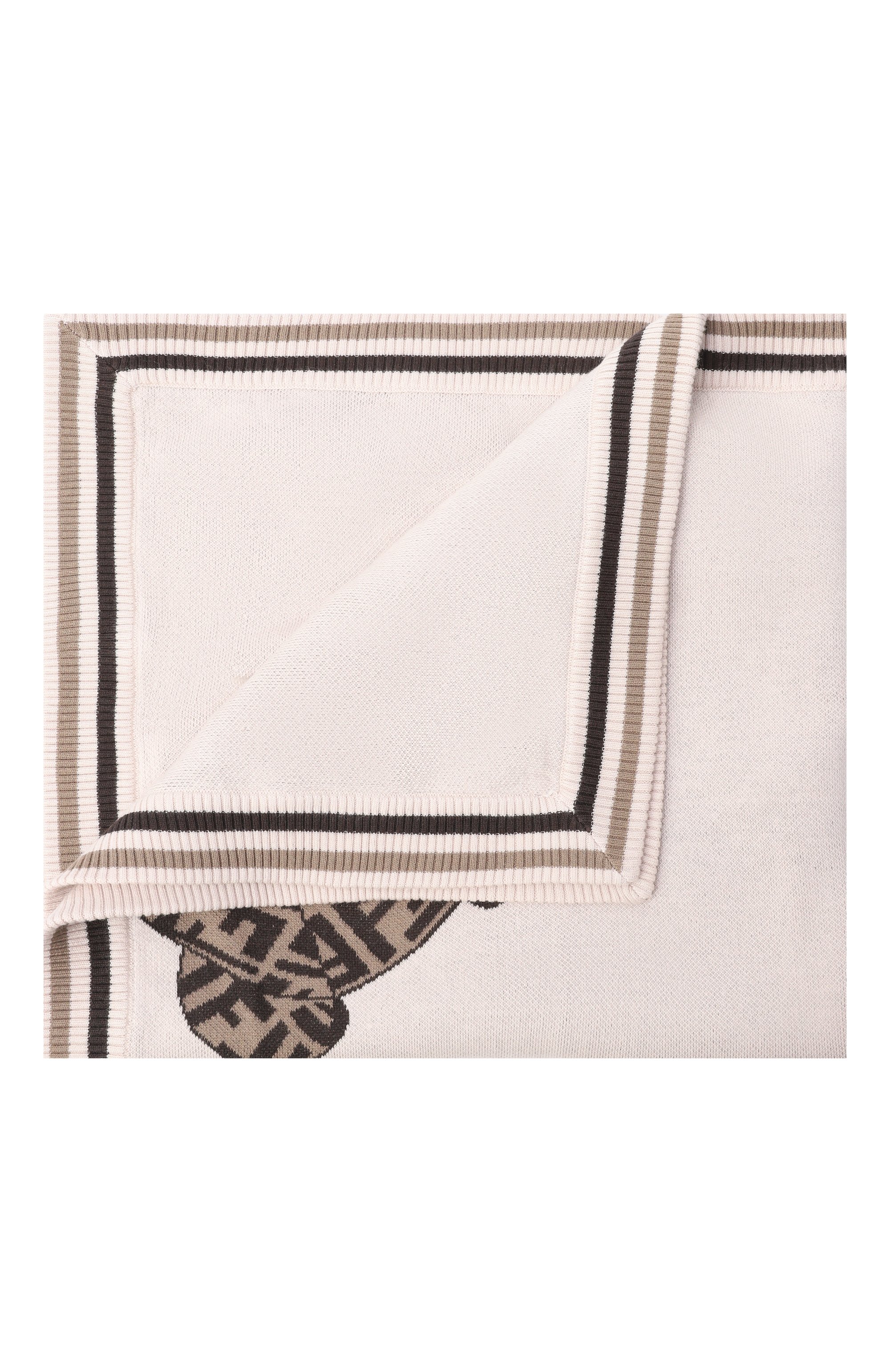 Одеяло из хлопка и кашемира FENDI, арт. BUJ323/AVVZ, фото 1