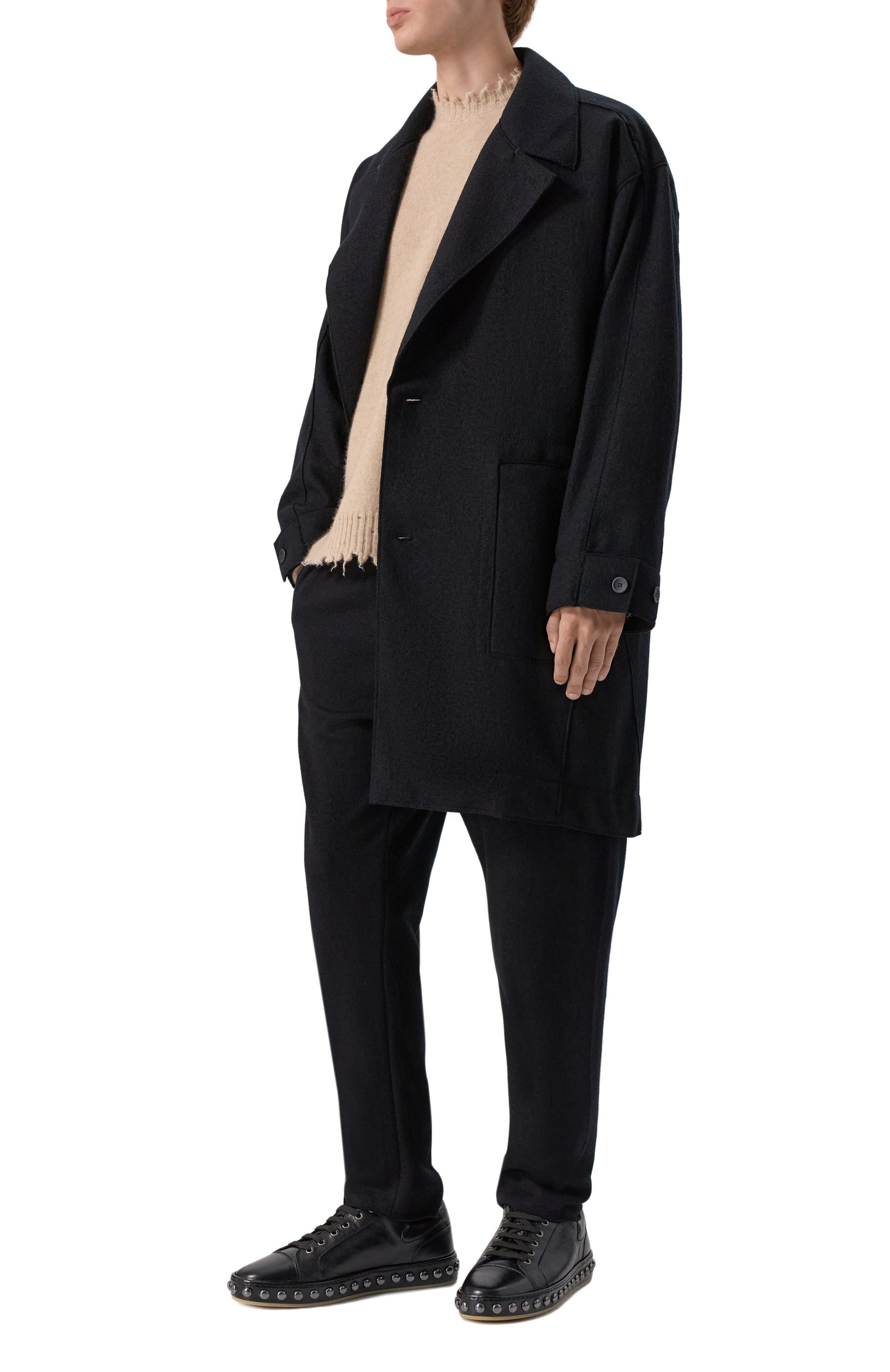 Шерстяные брюки TRANSIT, арт. CFUTRBK200, фото 2