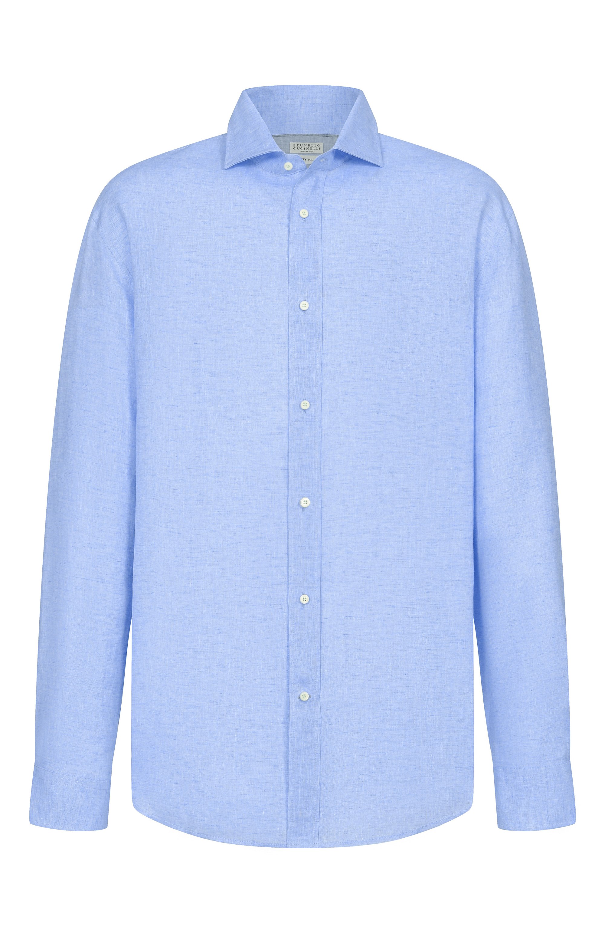 Льняная рубашка BRUNELLO CUCINELLI, арт. MM6840627, фото 1