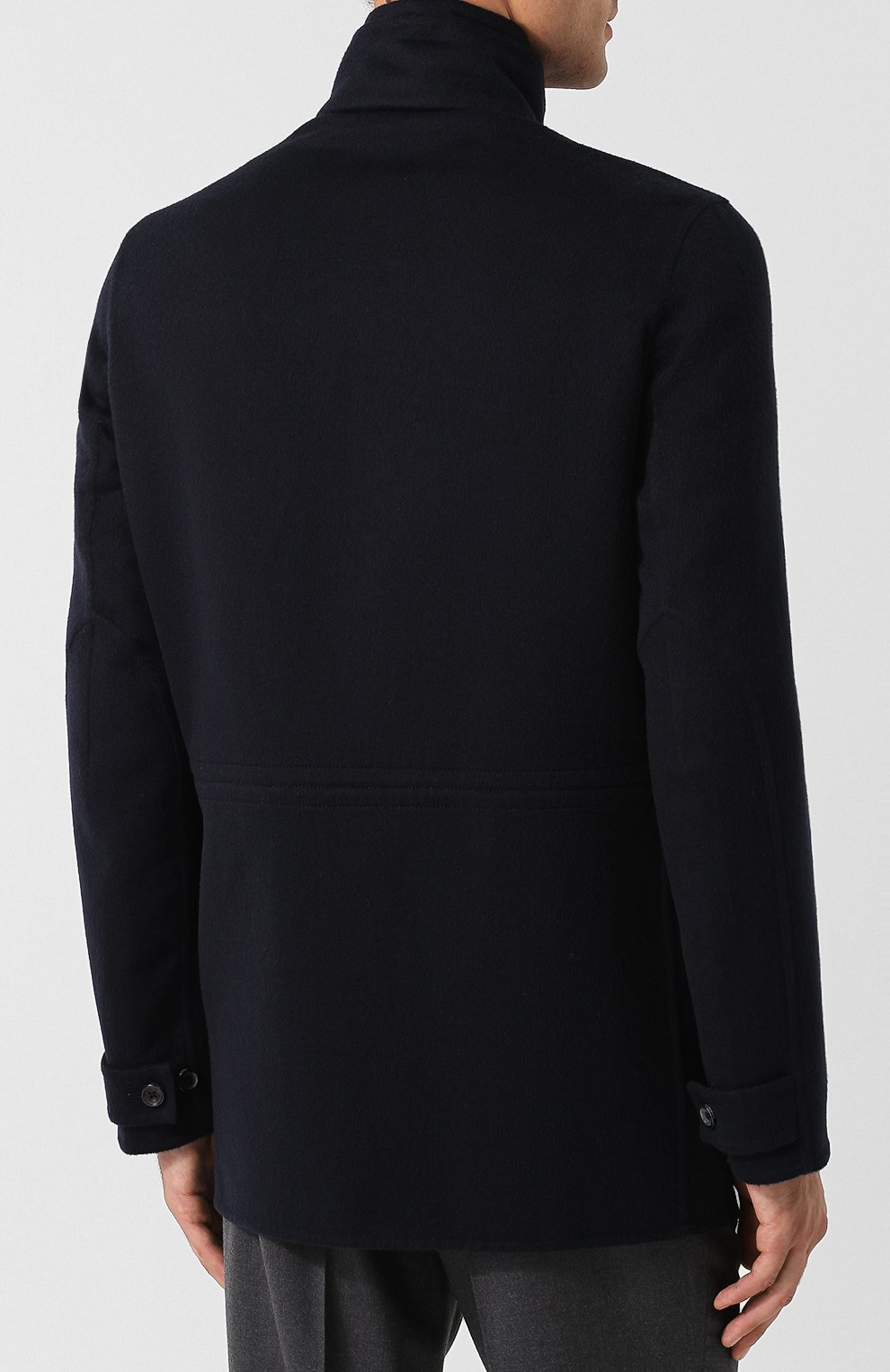 Кашемировая куртка на молнии с воротником-стойкой ZEGNA, арт. CRC40/4R107, фото 4