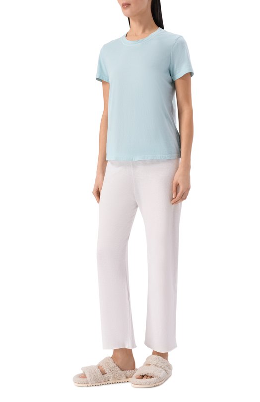 Хлопковая футболка James Perse WLJ3114 Голубой  WLJ3114 Фото 2