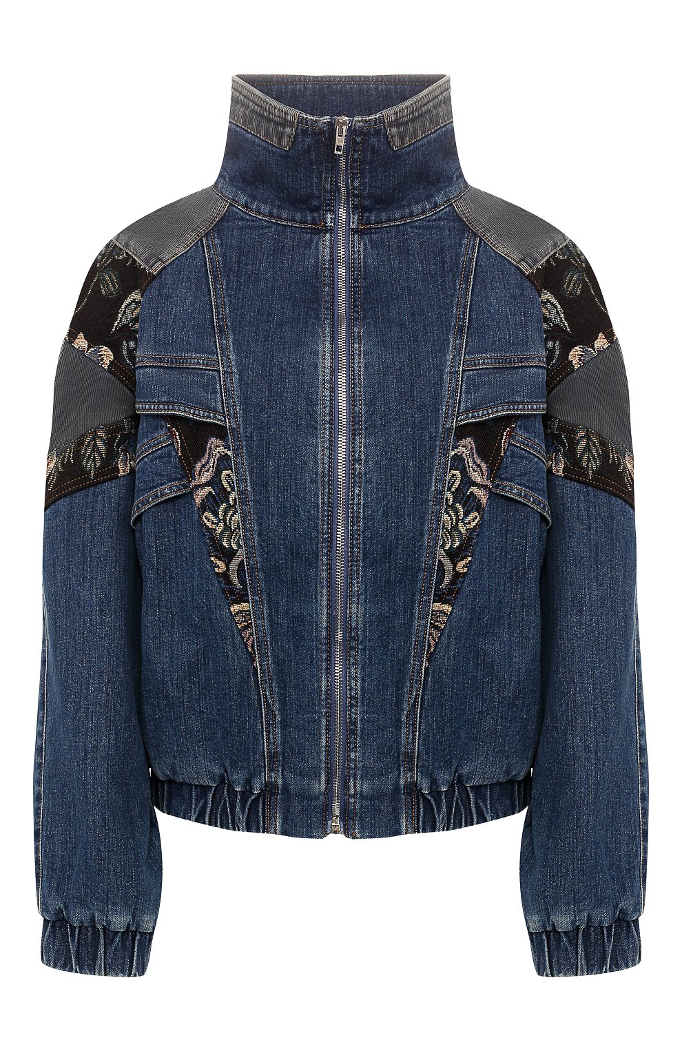 Джинсовая куртка STELLA MCCARTNEY темно-синего цвета по цене 158500 руб., арт. 600319/SNH62, фото 1 Джинсовая куртка STELLA MCCARTNEY, арт. 600319/SNH62, фото 1