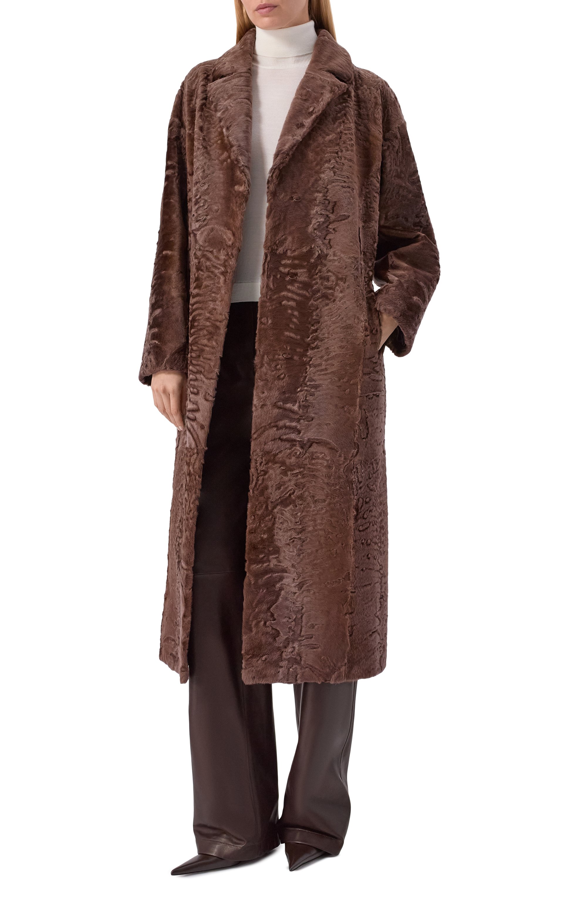 Шуба из каракульчи VICTORIA KUSENKOVA, арт. 707100003695, фото 2