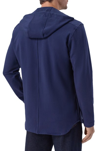 Хлопковая рубашка KITON, арт. UMCPETEH0805210, фото 4