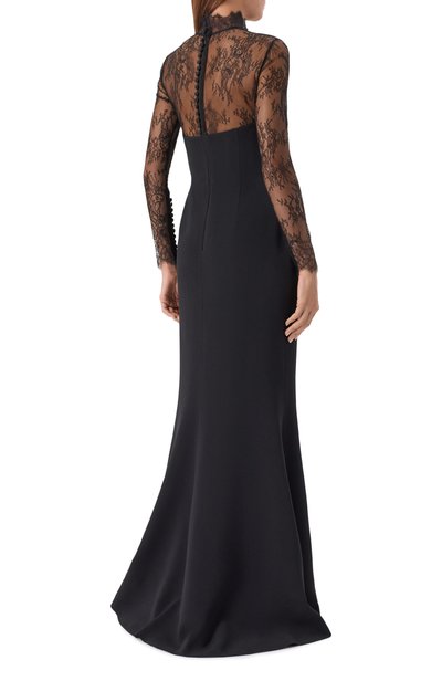 Платье из шелка и вискозы ELIE SAAB, арт. D1262NP26/CD023, фото 3