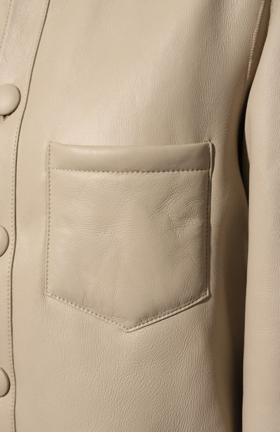 Двусторонняя дубленка из овчины ALINE, арт. AL22FW010901, фото 5