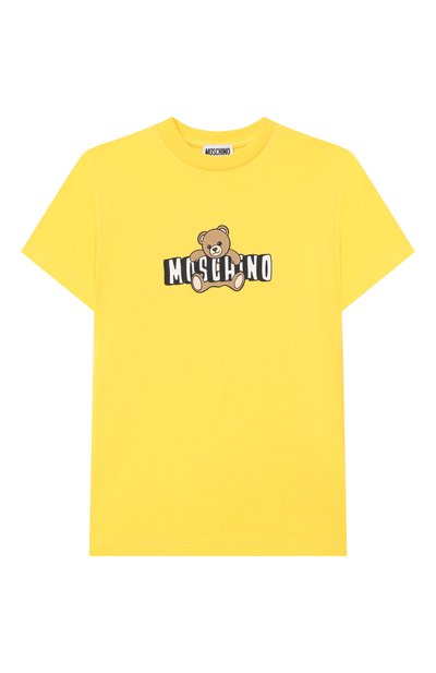 Хлопковая футболка MOSCHINO, арт. HZM058/LAA03