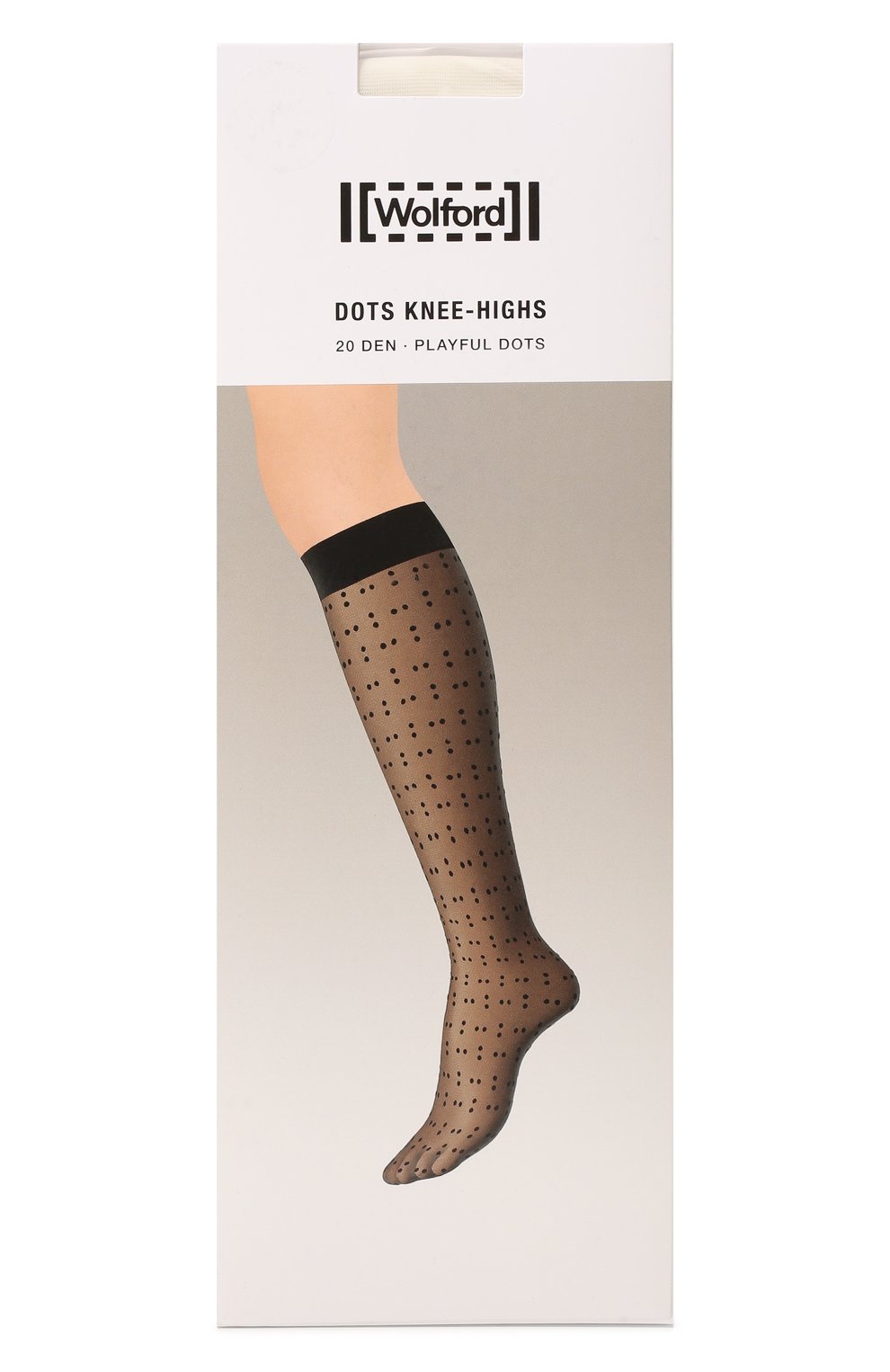 Гольфы WOLFORD белого цвета по цене 3900 руб., арт. 34400, фото 1 Гольфы WOLFORD, арт. 34400, фото 1
