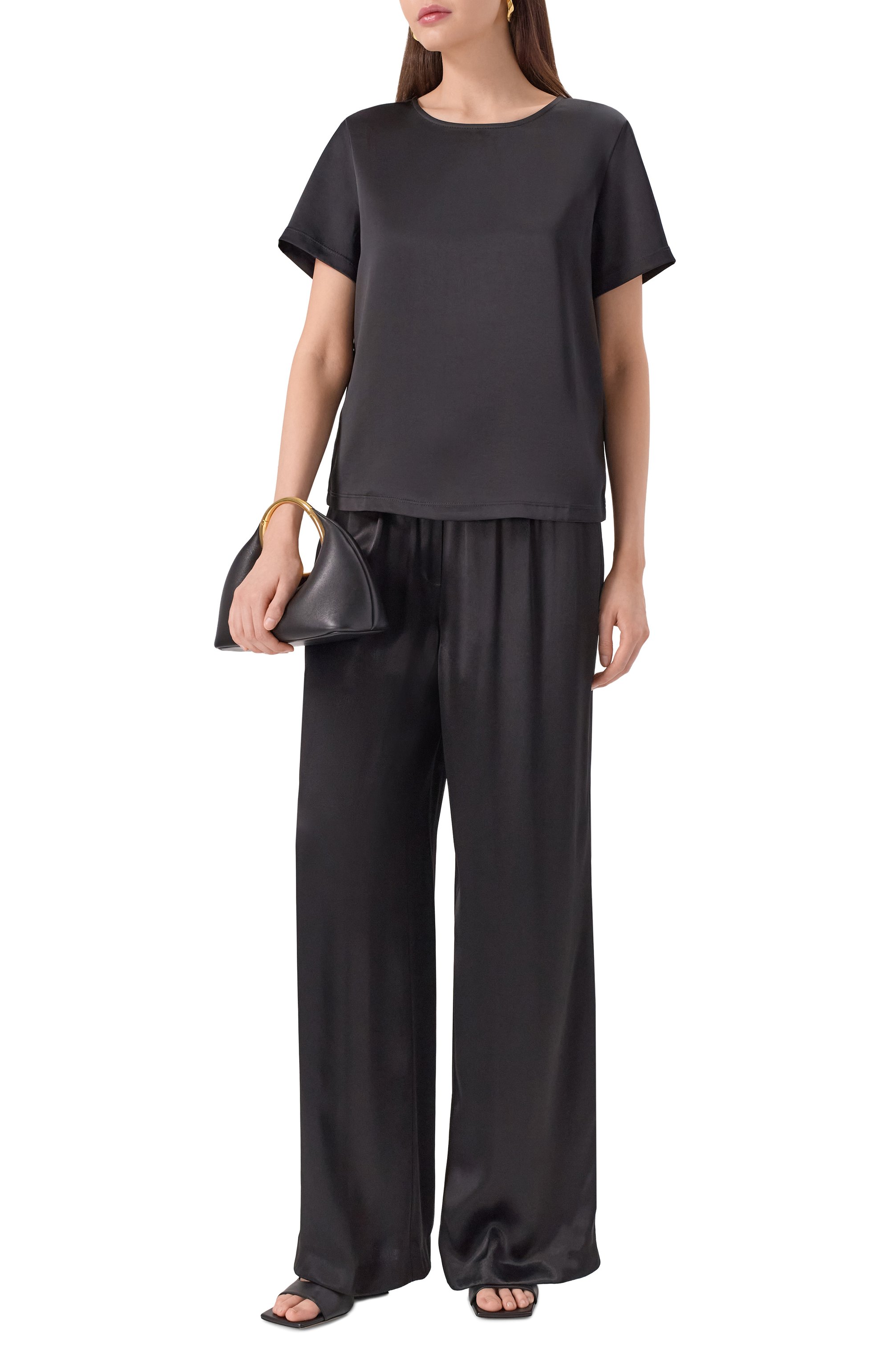 Атласный топ WEEKEND MAX MARA, арт. GILBERT, фото 2