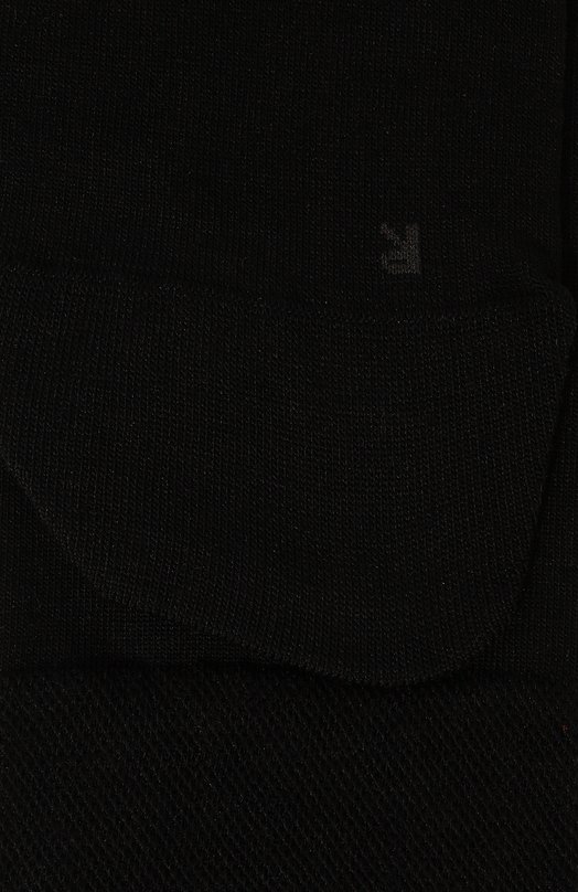 Носки из шерсти и хлопка Falke 14448. Чёрный  14448. Фото 2