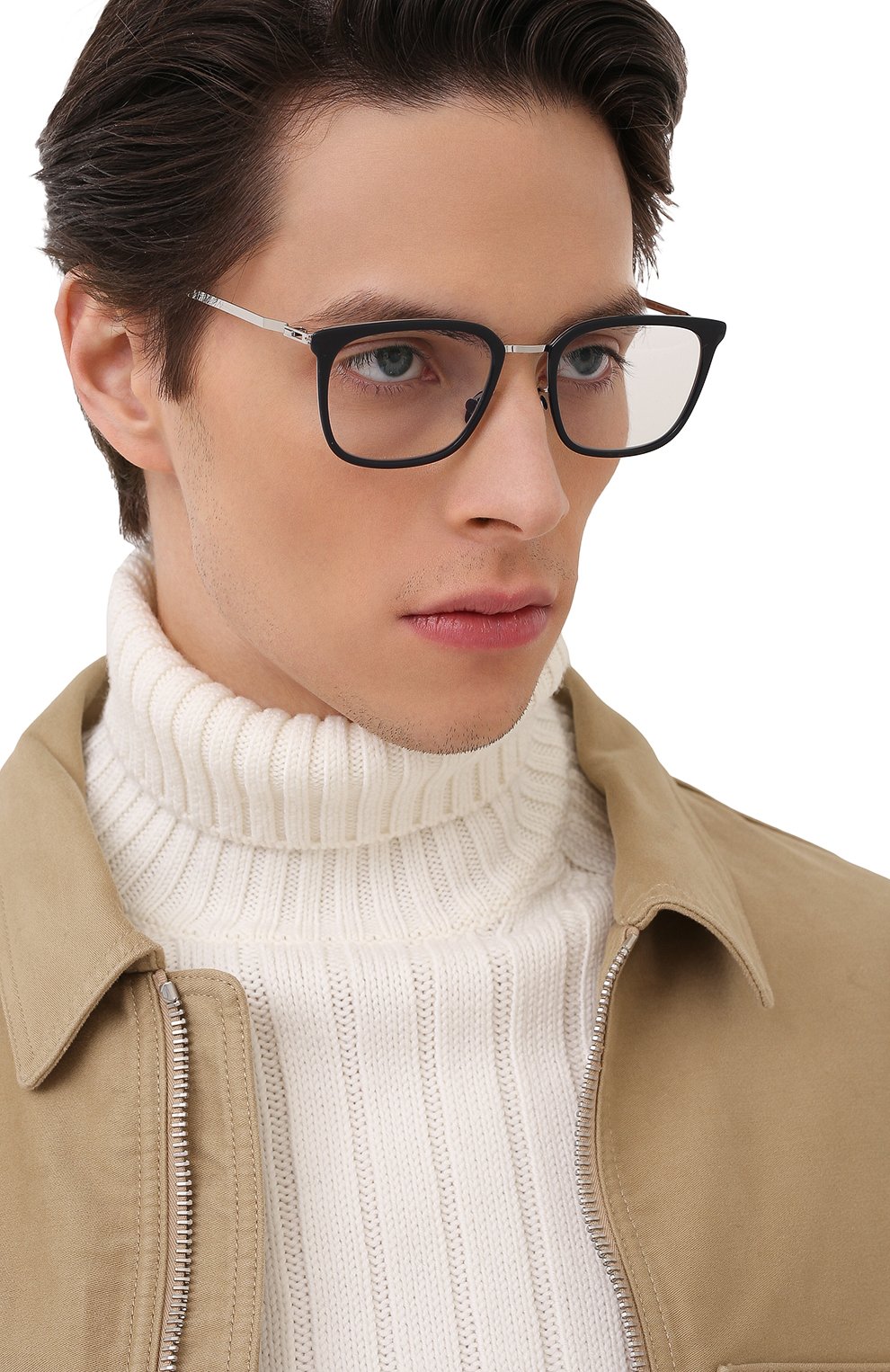 Оправа MYKITA, арт. HAGEN/SHINYSILVER/DARKBLUE, фото 2