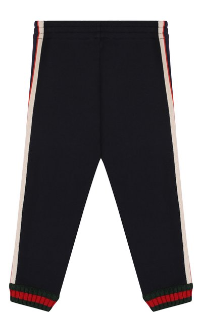 Хлопковые джоггеры с лампасами GUCCI, арт. 497950/X9L52, фото 2