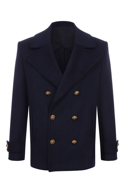 Мужское шерстяное пальто BALMAIN, арт. FH0UA155/WC87